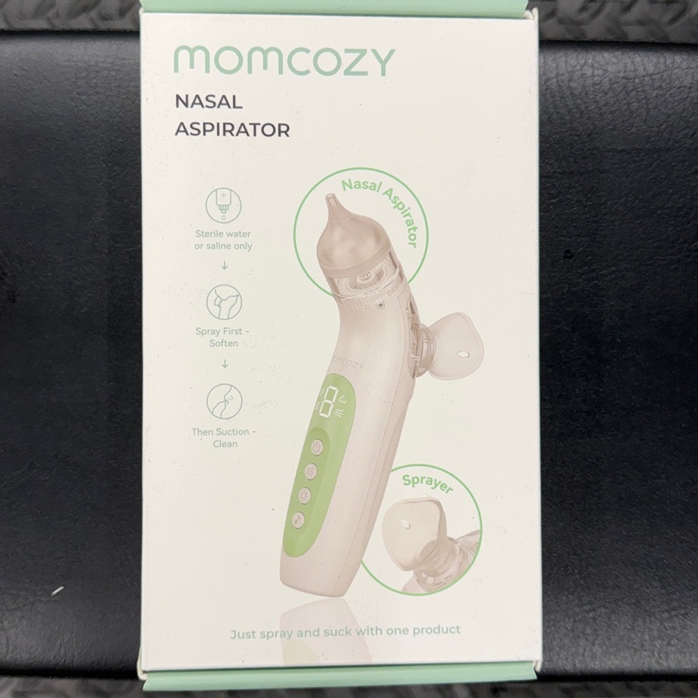 NEW Momcozy 2-in-1 Spray & Suction Electric Nasal Aspirator